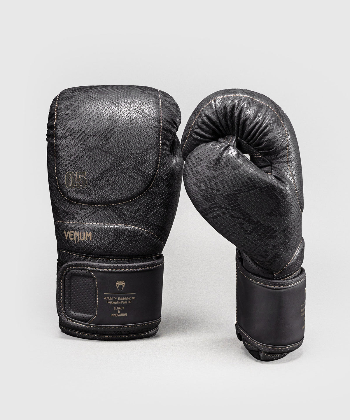 Venum Impact Evo Scales Boxhandschuhe – Dunkelgrau