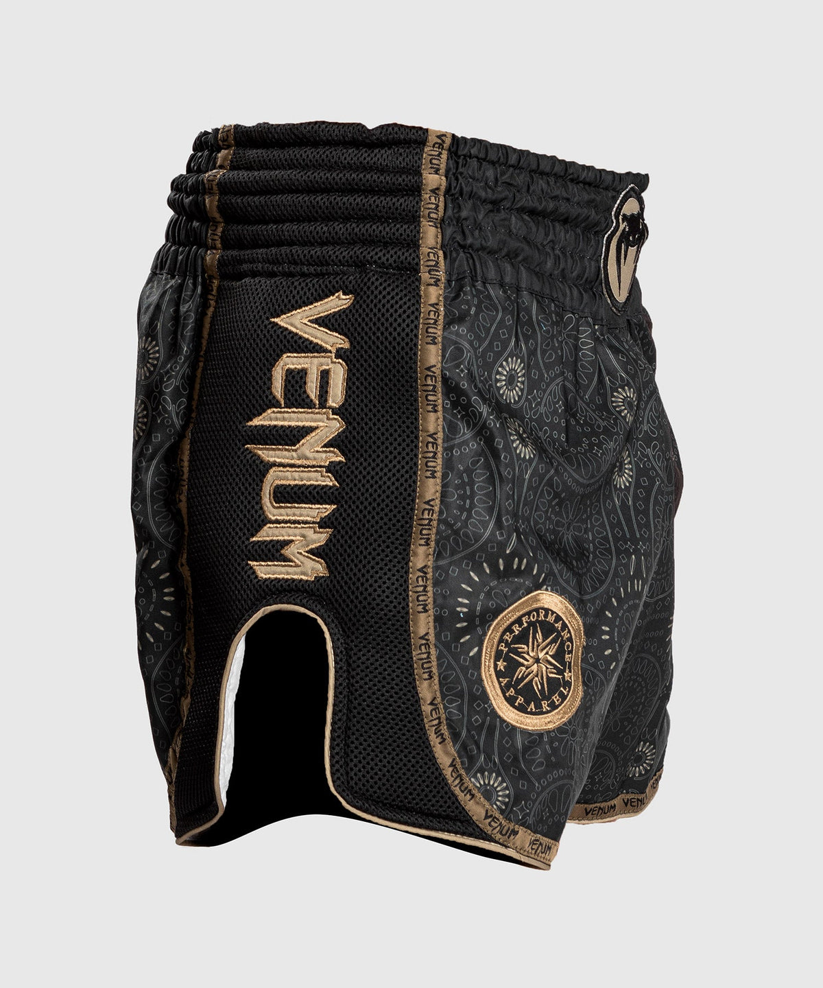 Short de Muay Thai Santa Muerte Dark Side Venum- Noir/Marron