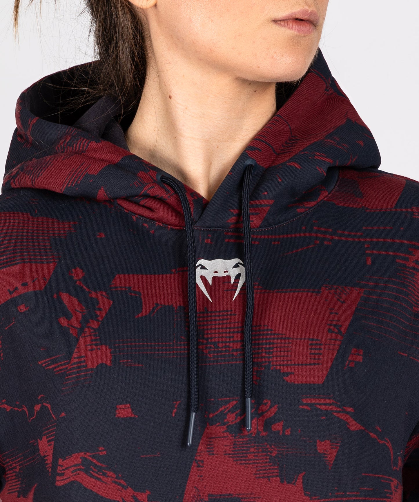 UFC Zenith by Venum Authentic Fight Week Felpa Donna - Blu navy/Bordeaux/Argento