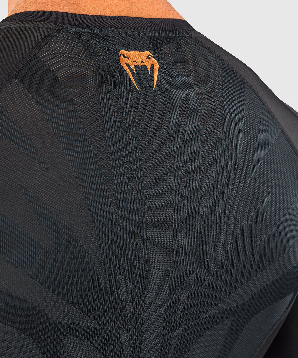 Rashguard manches longues Venum G-Fit Revolution - Noir/Cuivre