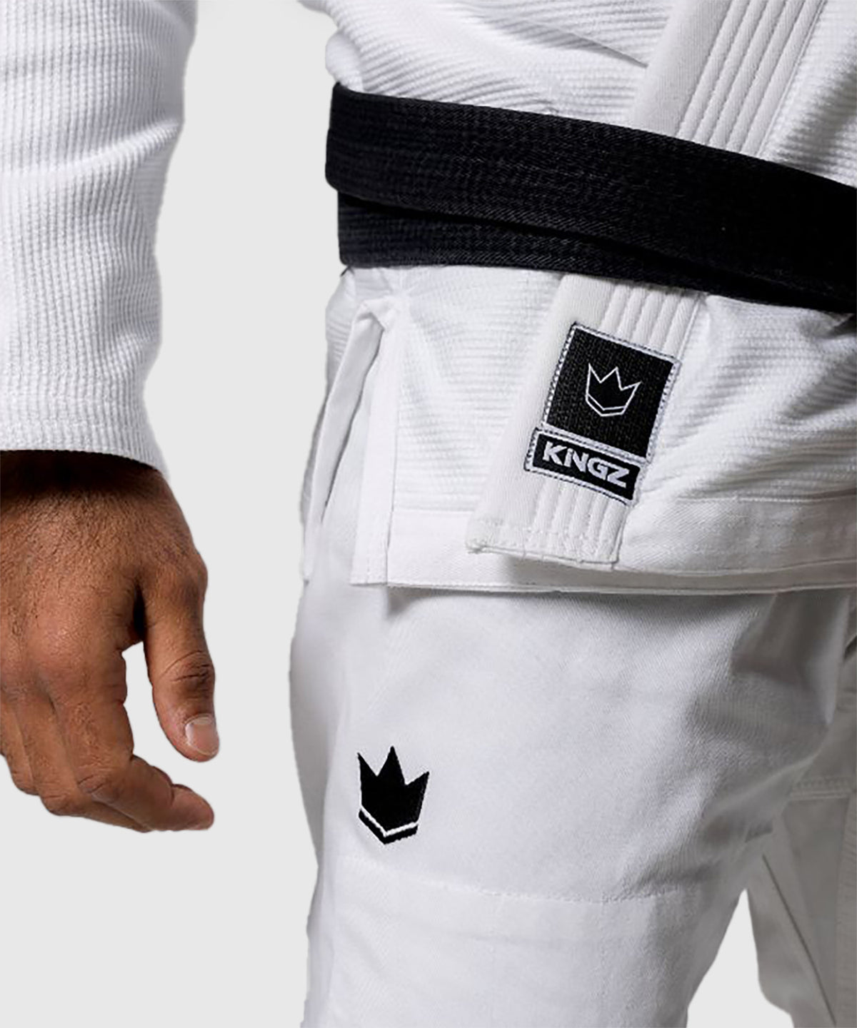 Kimono de JJB Kingz The One (ceinture blanche offerte) - Blanc