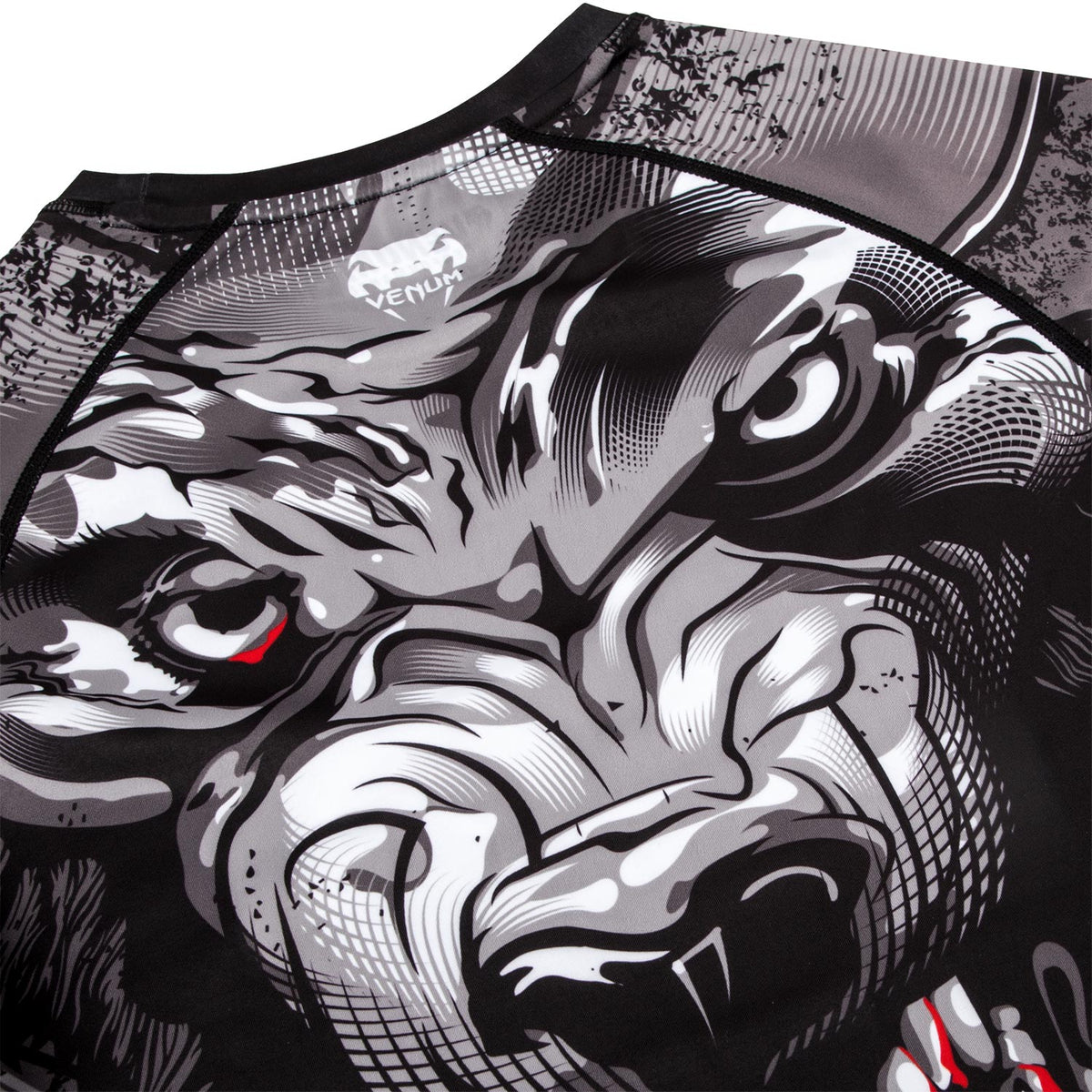 Venum Werewolf Rashguard - Langarm - Schwarz/Grau