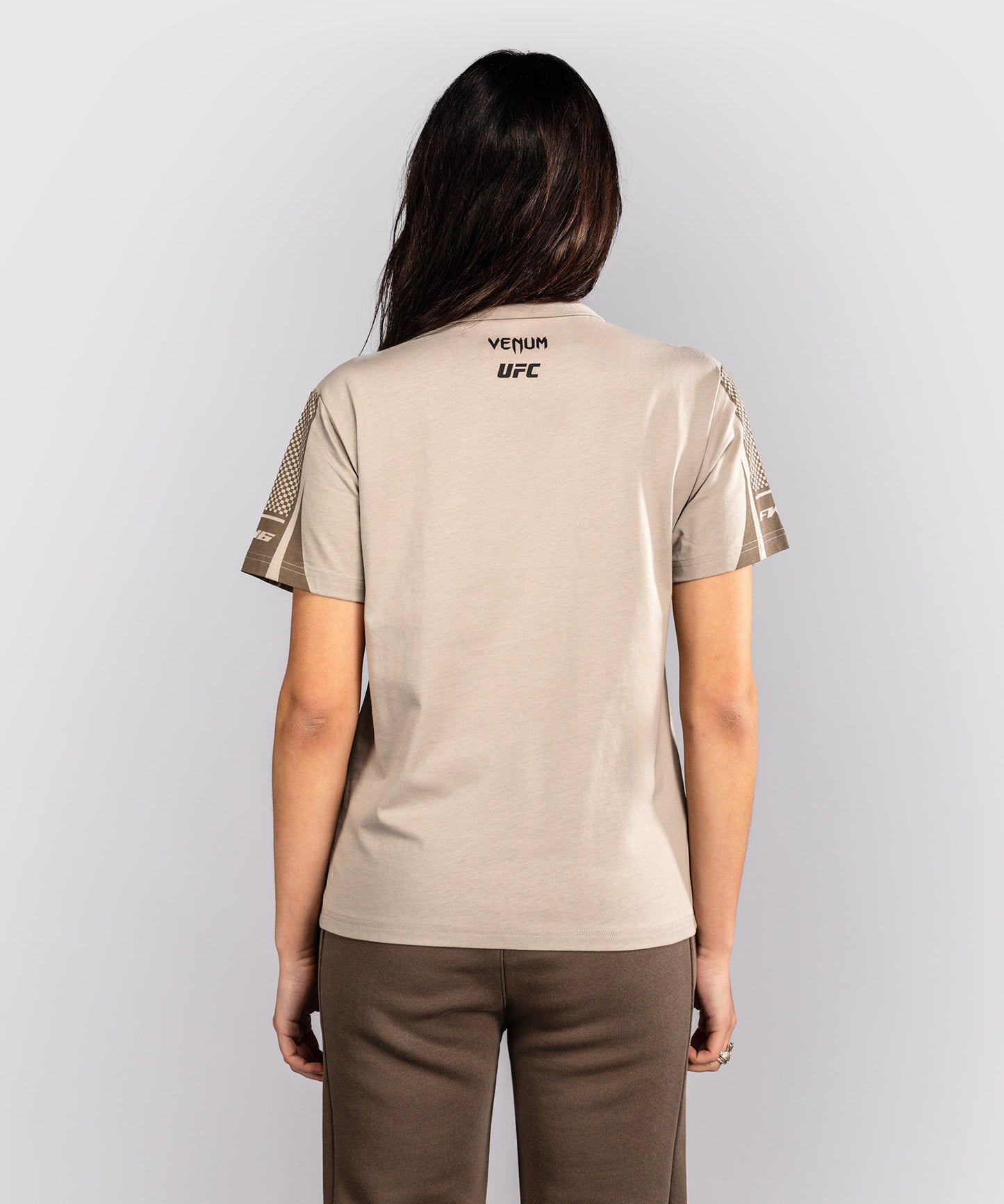 Venum UFC Unity by Venum Authentic Fight Week Camiseta de Manga Corta para Mujer - Arena