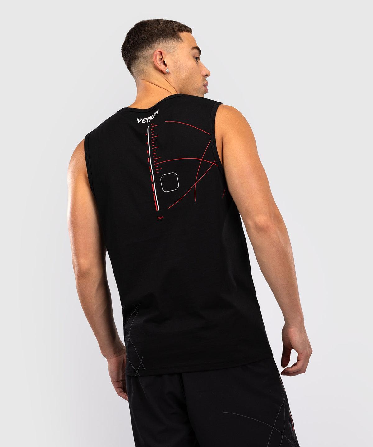 Débardeur Venum Tactical XT- Noir/Rouge Feu