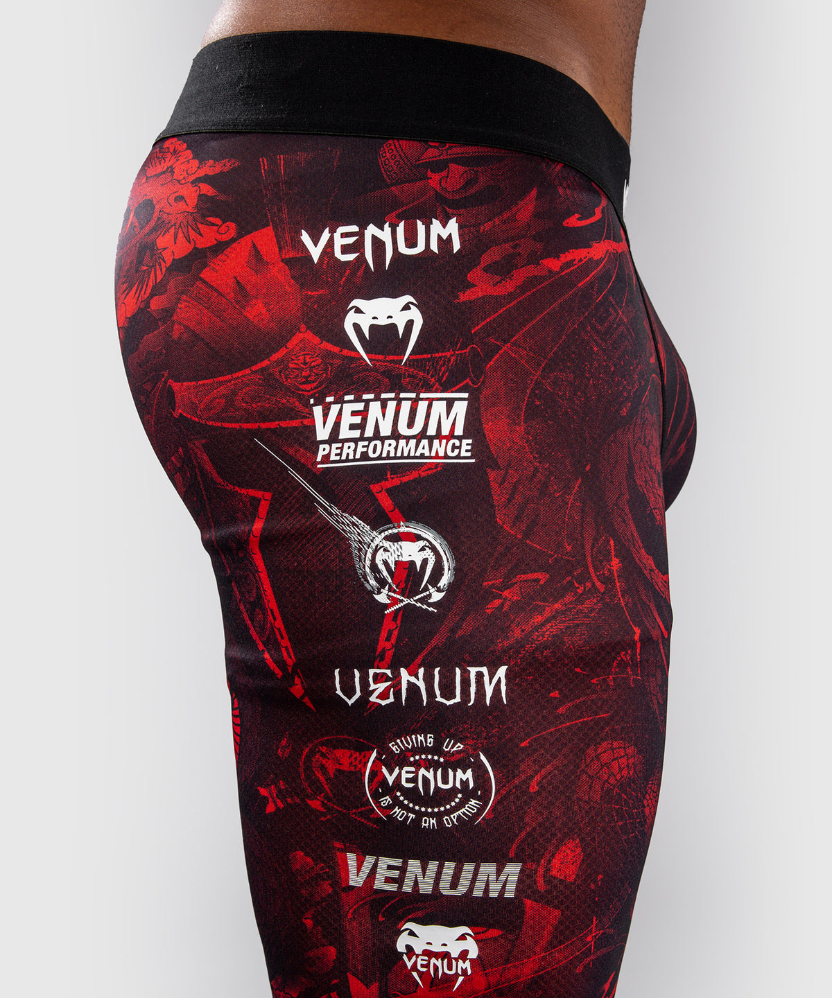 Venum 20th Anniversary Spats - Nero/Rosso