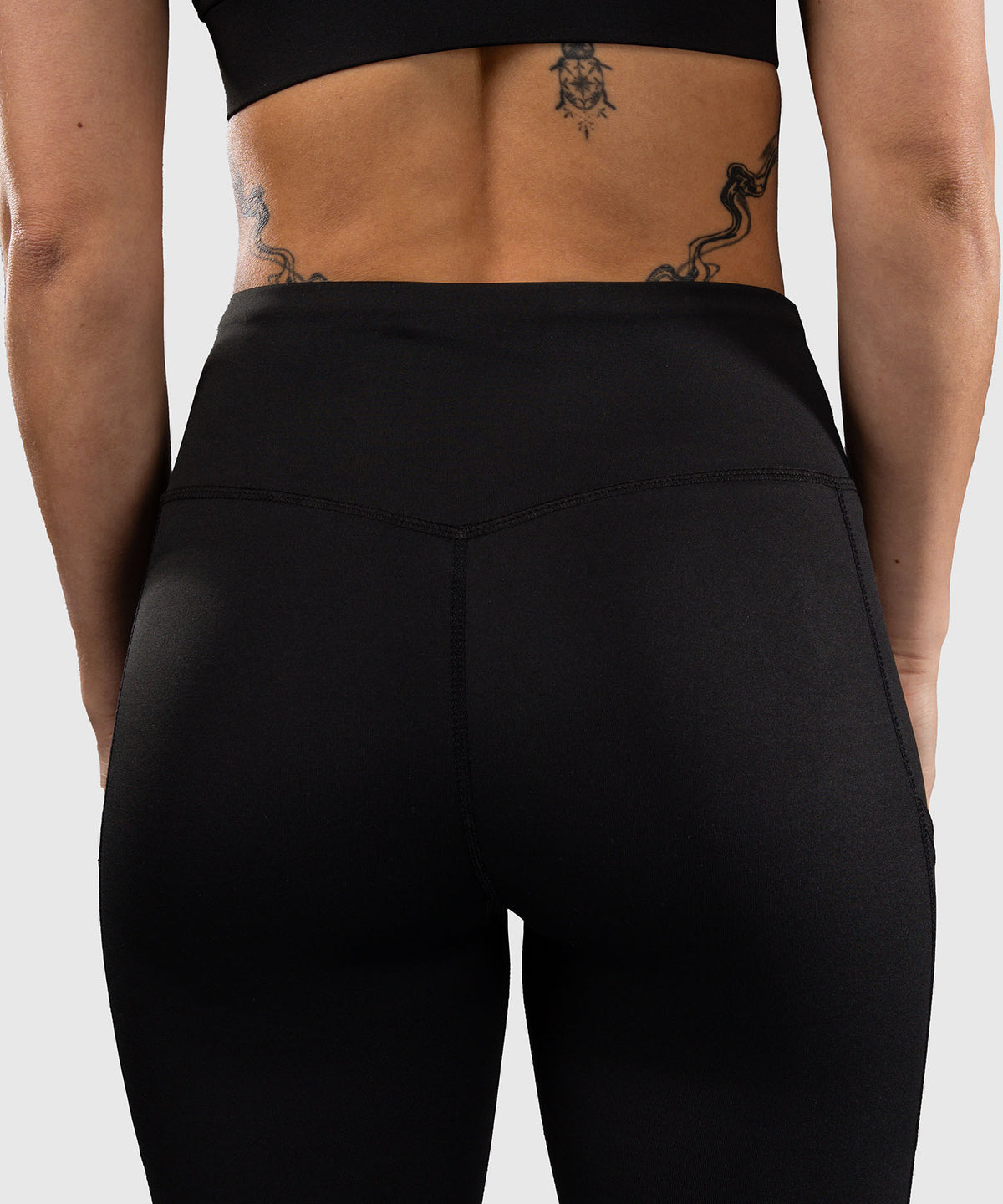 Venum Lazer Leggings da Donna - Nero/Giallo