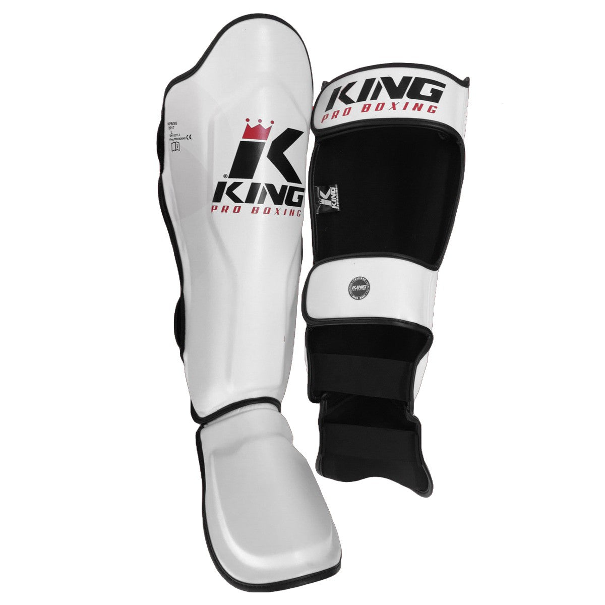 King Pro Boxing Schienbeinschoner - Weiß