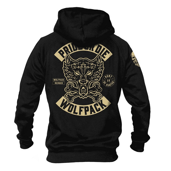Pride Or Die Wolf Pack Felpa con Cappuccio - Nero
