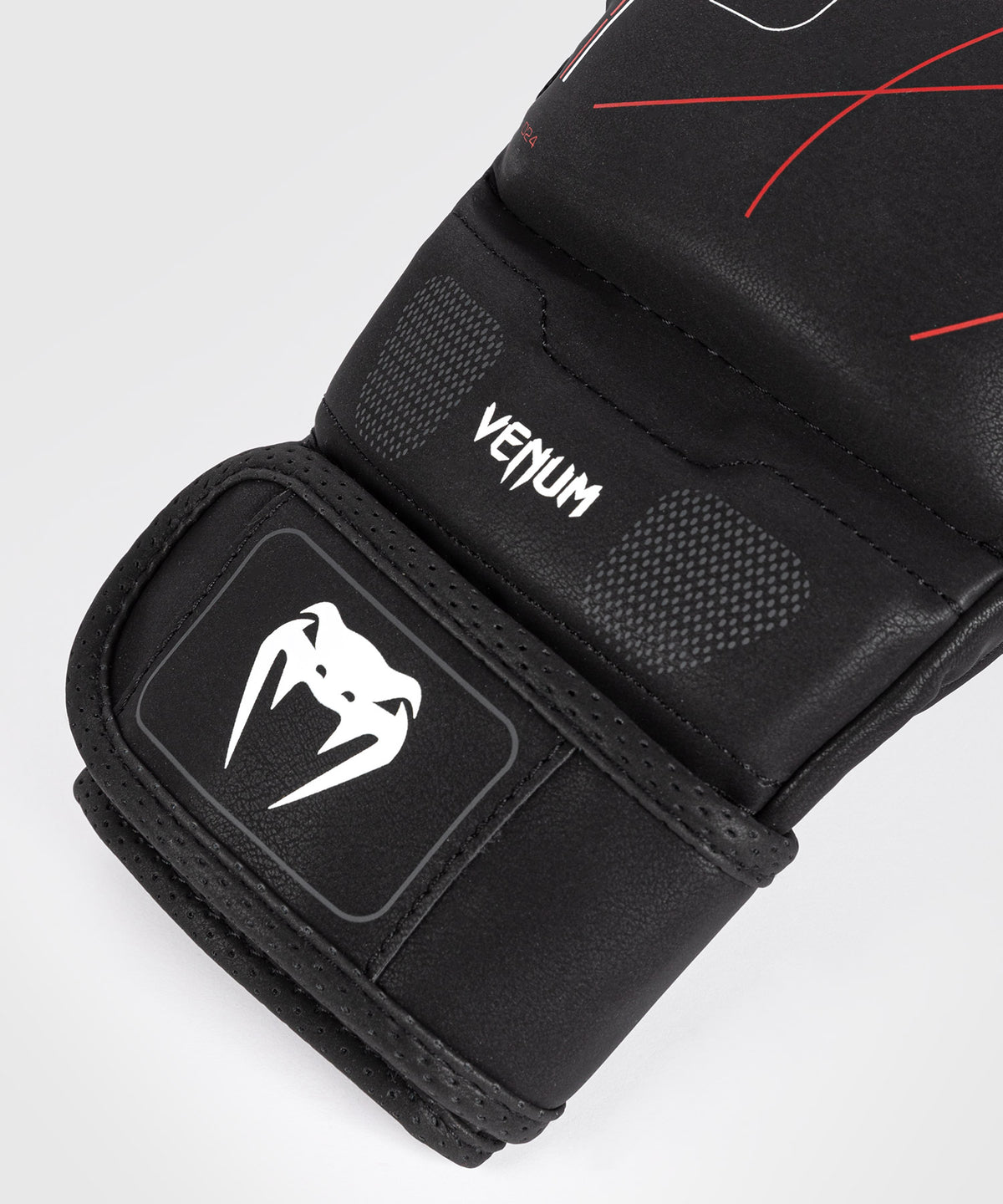 Venum Tactical XT Guantes de sparring - Negro/Rojo fuego