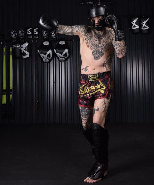 Casque de Boxe - 8 Weapons Unlimited - Noir/Noir