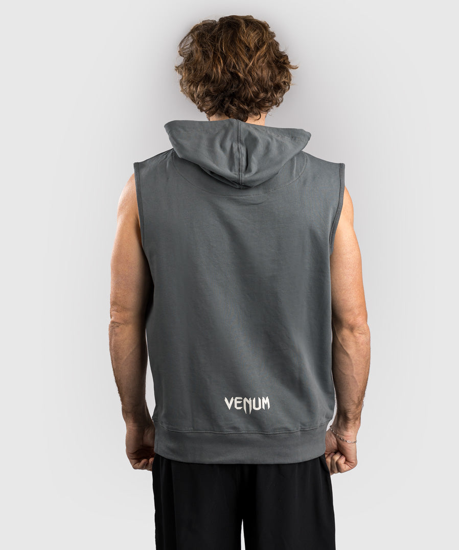 Venum Sparring Felpa senza maniche con cappuccio - Grigio Tempesta