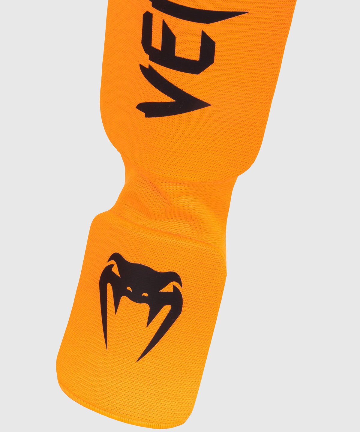 Venum Kontact Shin Guards - Orange Fluo
