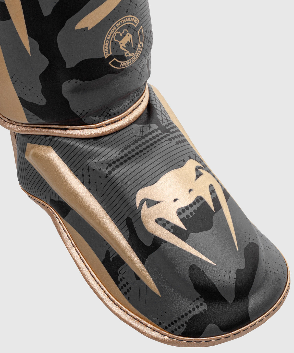 Protège-tibias Venum Elite – Camo Or