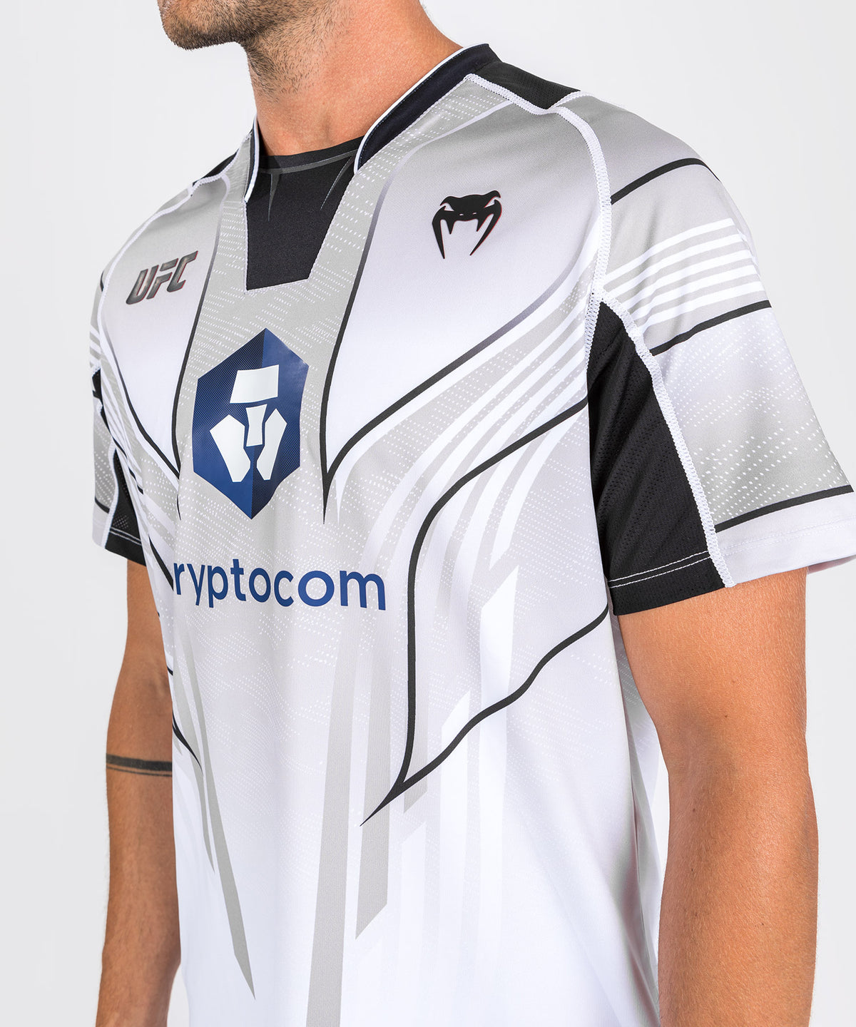 Maglia UFC Venum Authentic Fight Night 2.0 Uomo - Bianco
