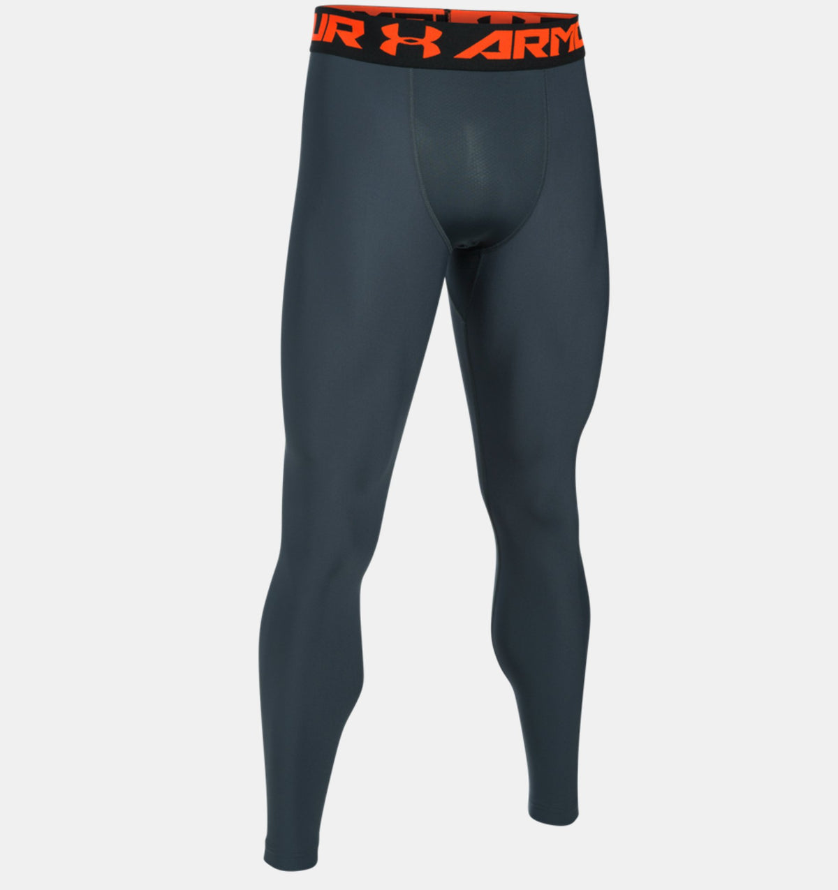 Under Armour HeatGear® Leggings – Grigio/Arancione