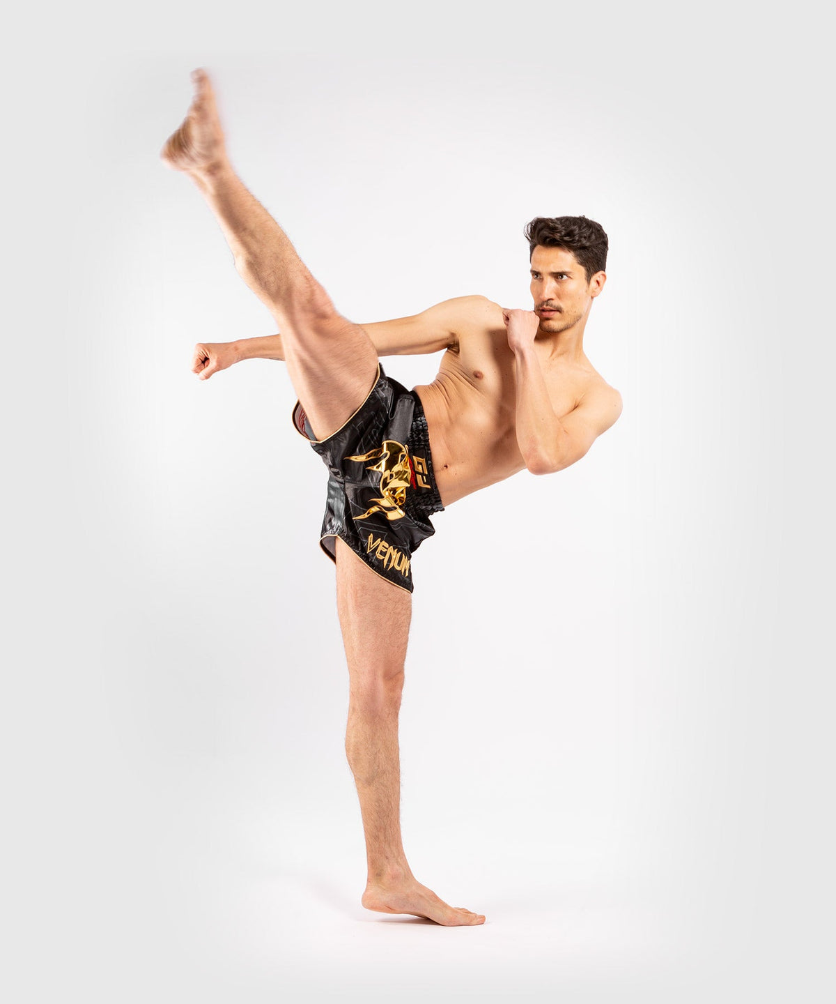 Venum Petrosyan 2.0 Muay Thai Shorts - Schwarz/Gold