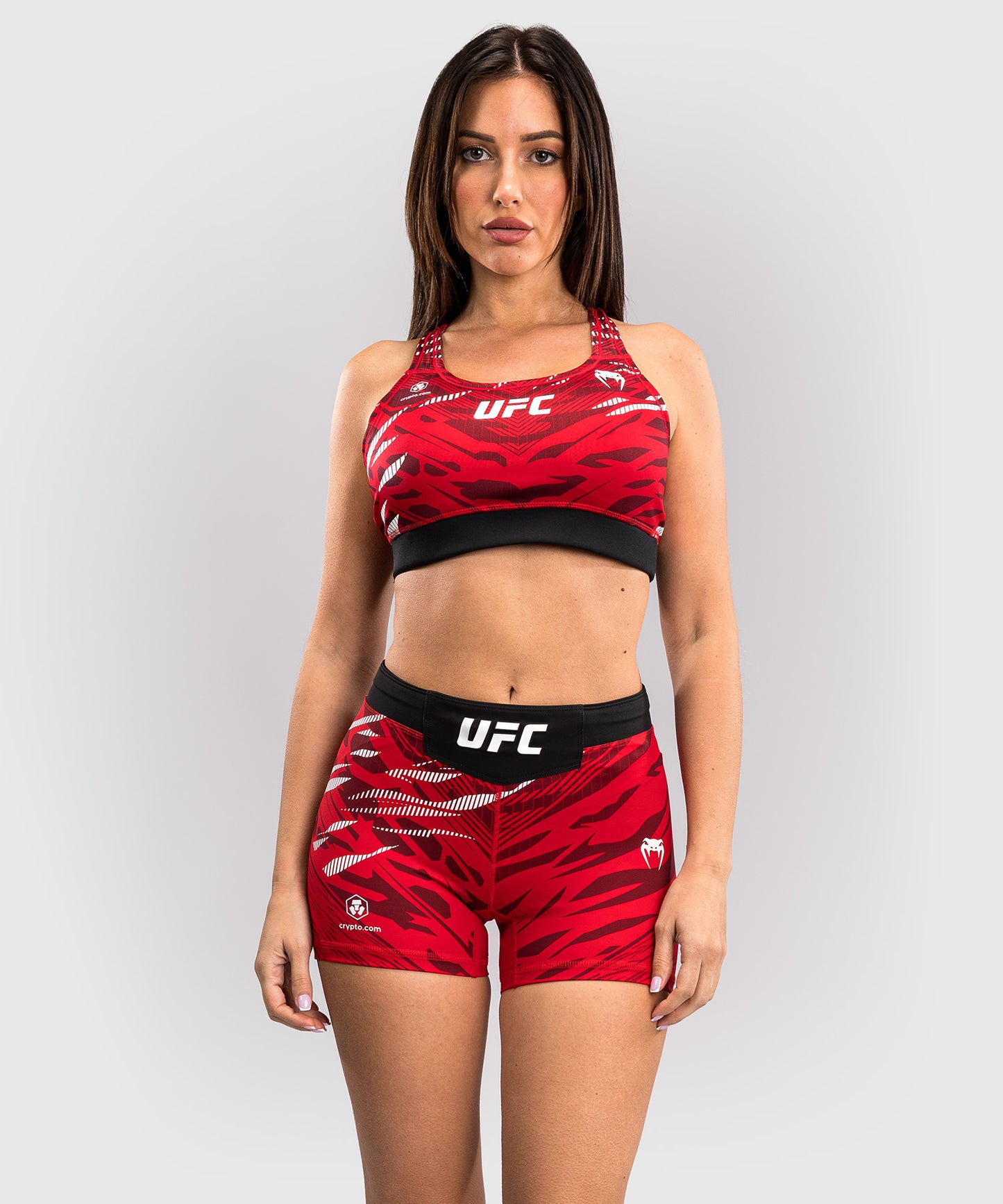 UFC Fusion by Venum Authentic Fight Night Damen Vale Tudo Short - Short Fit - Rot