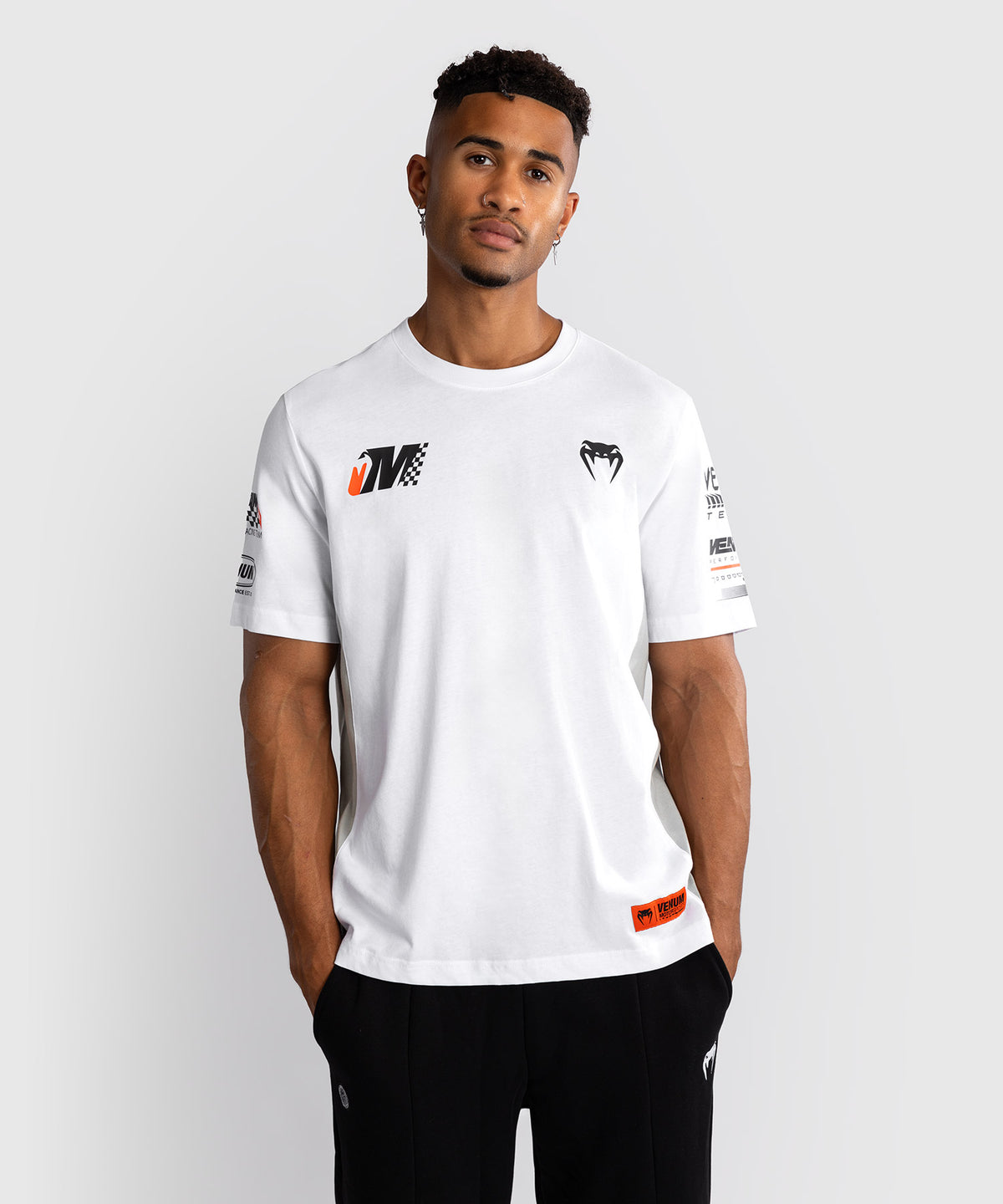 Venum Motorsport Camiseta - Blanco Nieve