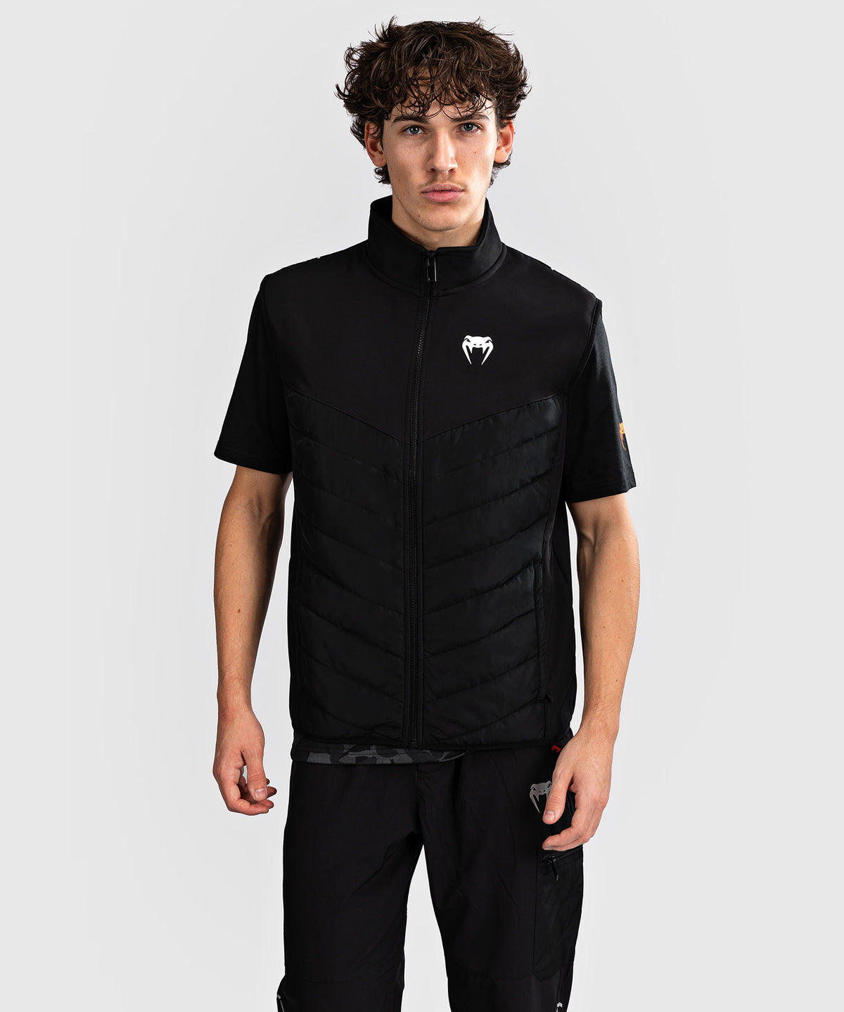 Veste déperlante à manches courtes Venum Paddock - Noir