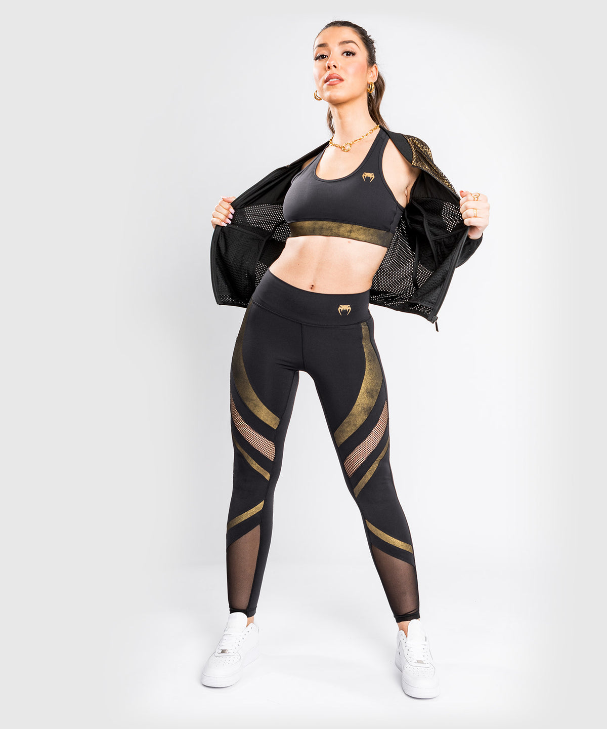 Legging Venum Lightning 7/8 – Nero/oro