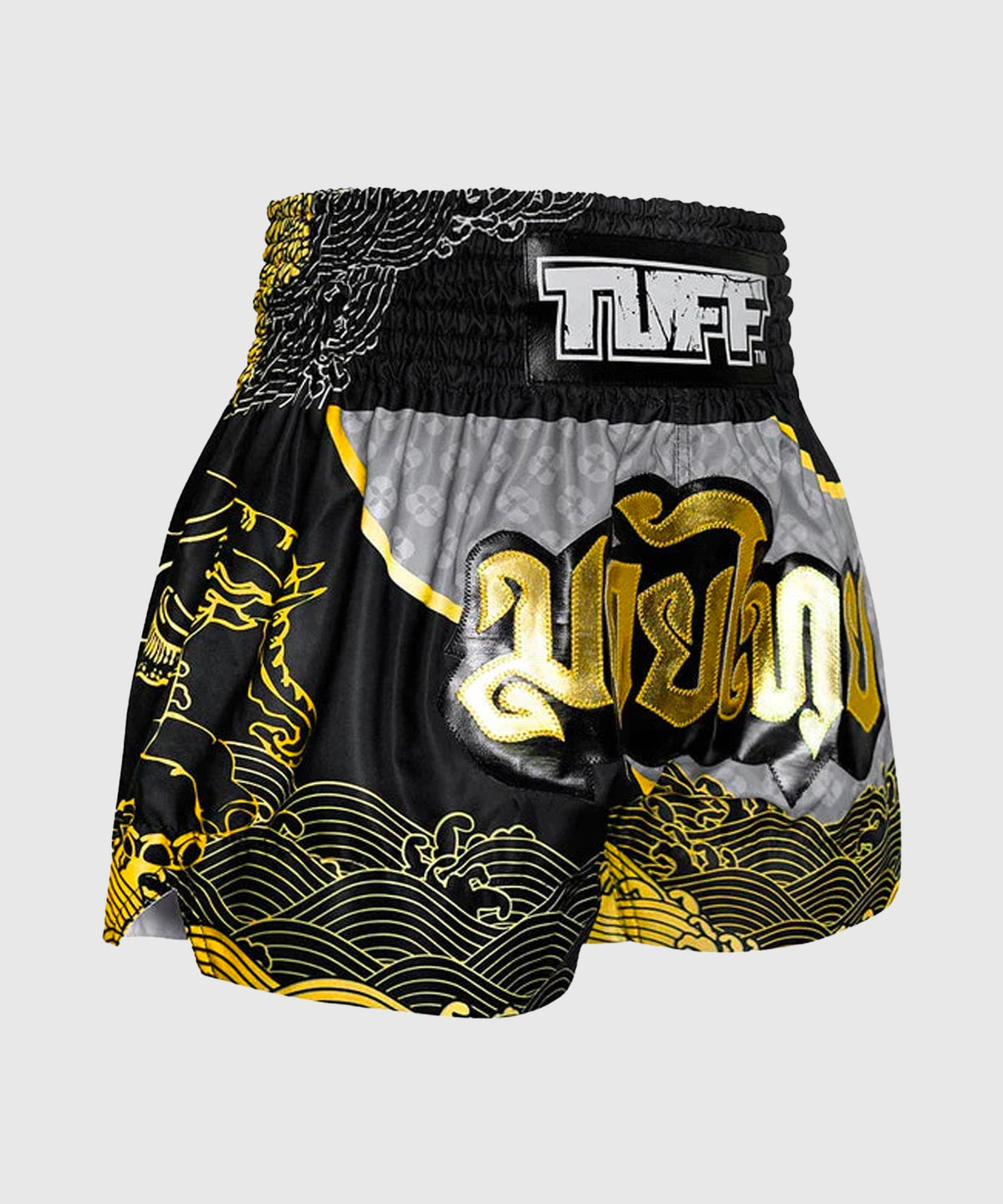 Tuff Waree Kunchorn Pantaloncini da Muay Thai - Nero