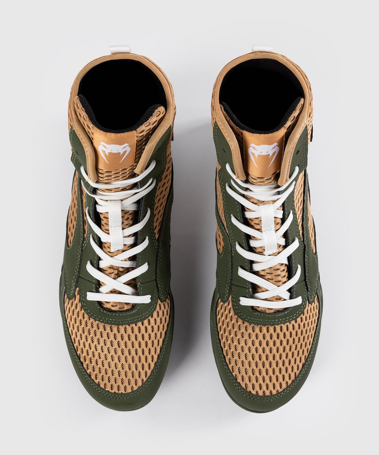 Venum Contender Zapatillas de Boxeo - Verde Militar/Arena
