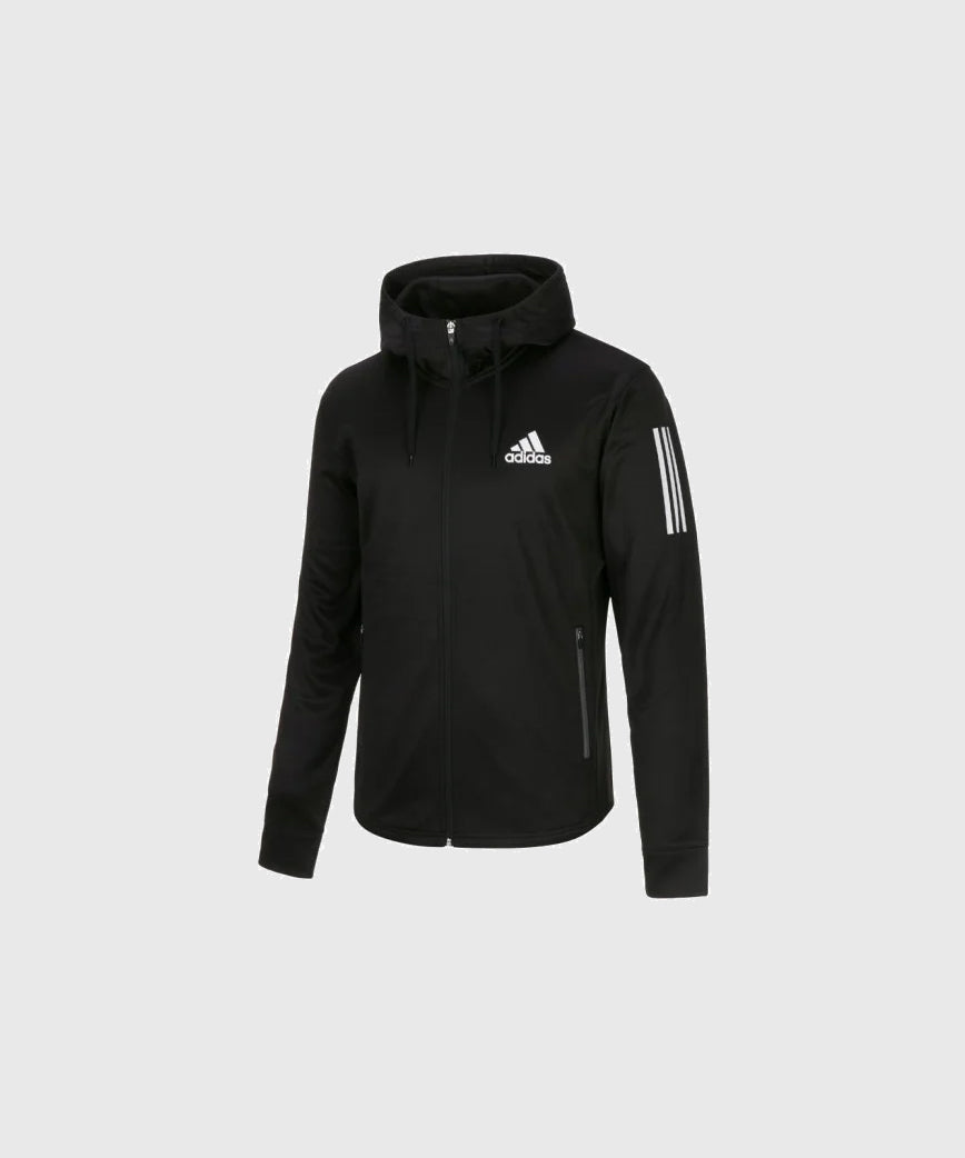 Adidas Boxwear Tech Zipped Hoodie - Black/White