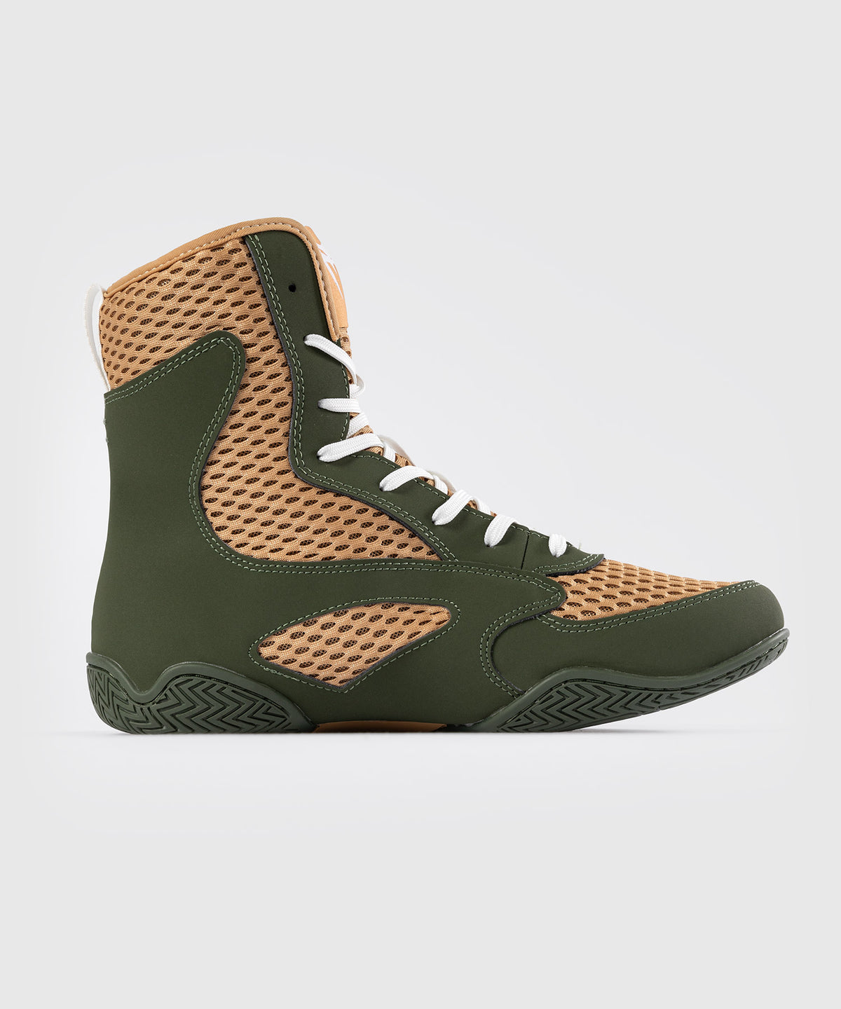 Venum Contender Zapatillas de Boxeo - Verde Militar/Arena