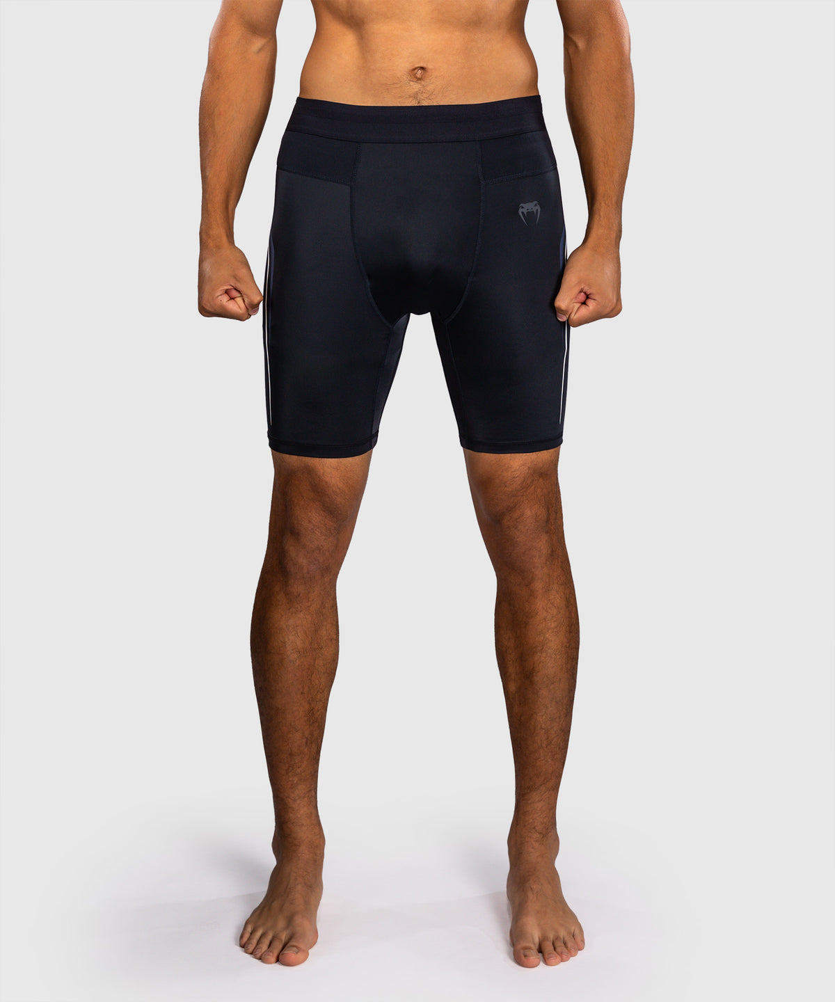 Short de Compression Venum G-Core - Bleu Marine/Blanc