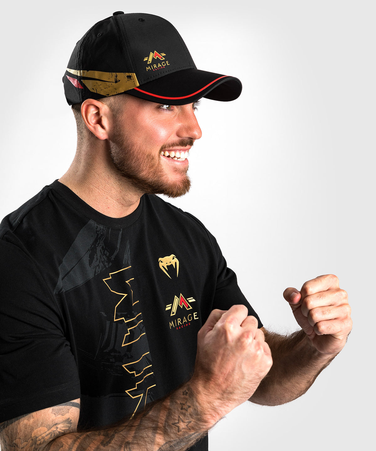 Venum x Mirage Baseballcap - Schwarz/Gold