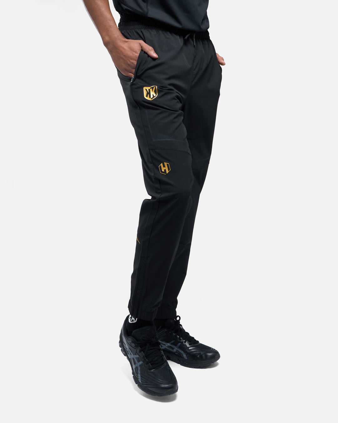 Survêtement complet (veste + pantalon) FK x Venum Hexagone MMA - Noir/Doré
