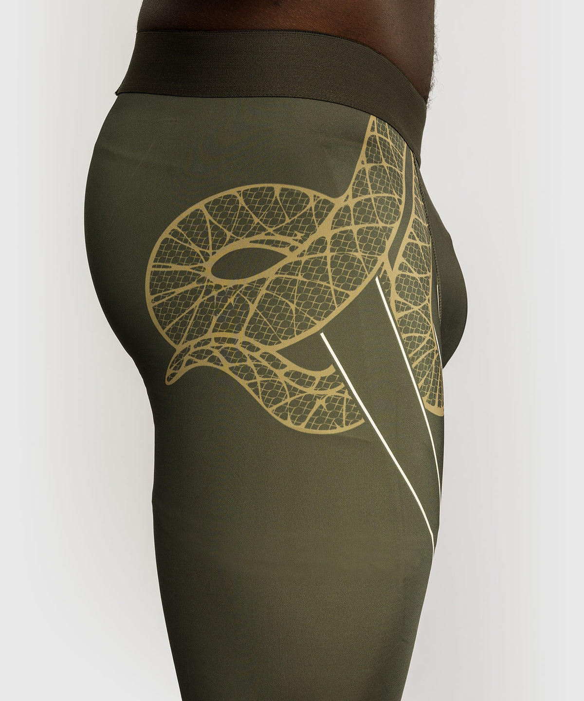 Venum Serpenti Pantaloni Compressivi – Kaki/Bronzo/Ivory