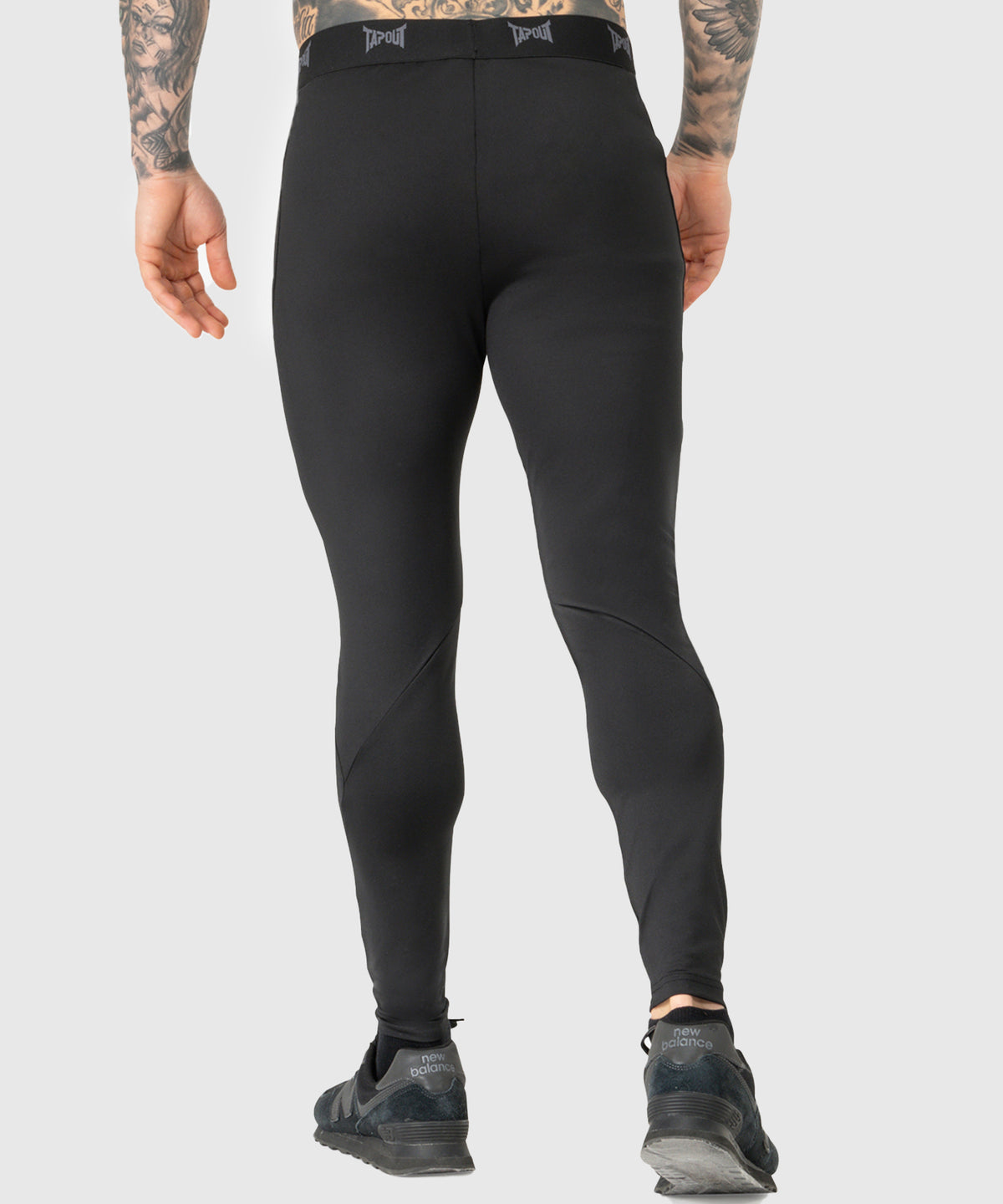 Tapout Training Leggings - Nero/Verde