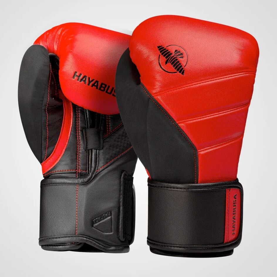 Hayabusa T3 Guantes de Boxeo - Rojo/Negro