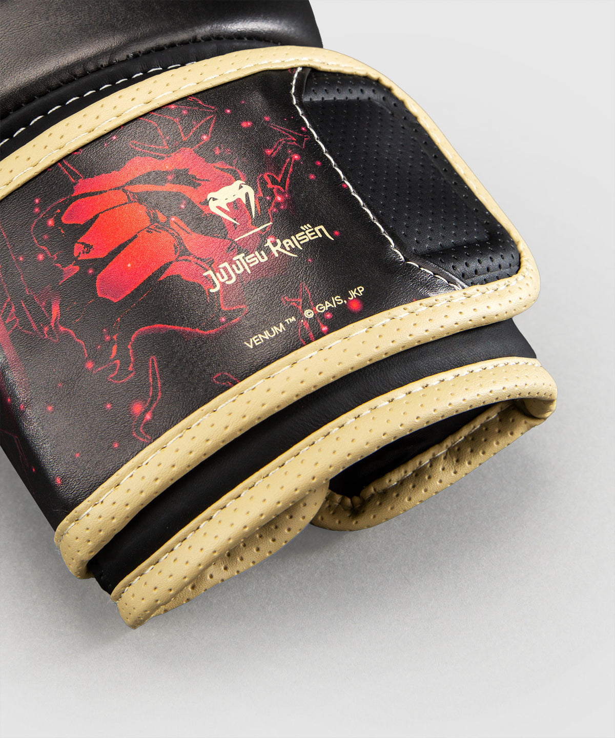 Jujutsu Kaisen x Venum Itadori Impact Evo Guantes de Boxeo – Negro/Rojo