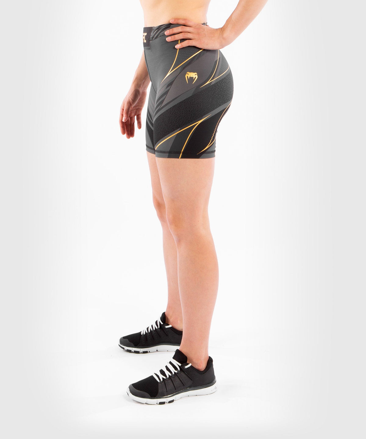 Short de compression pour Femmes UFC Venum Authentic Fight Night - Coupe Longue - Champion