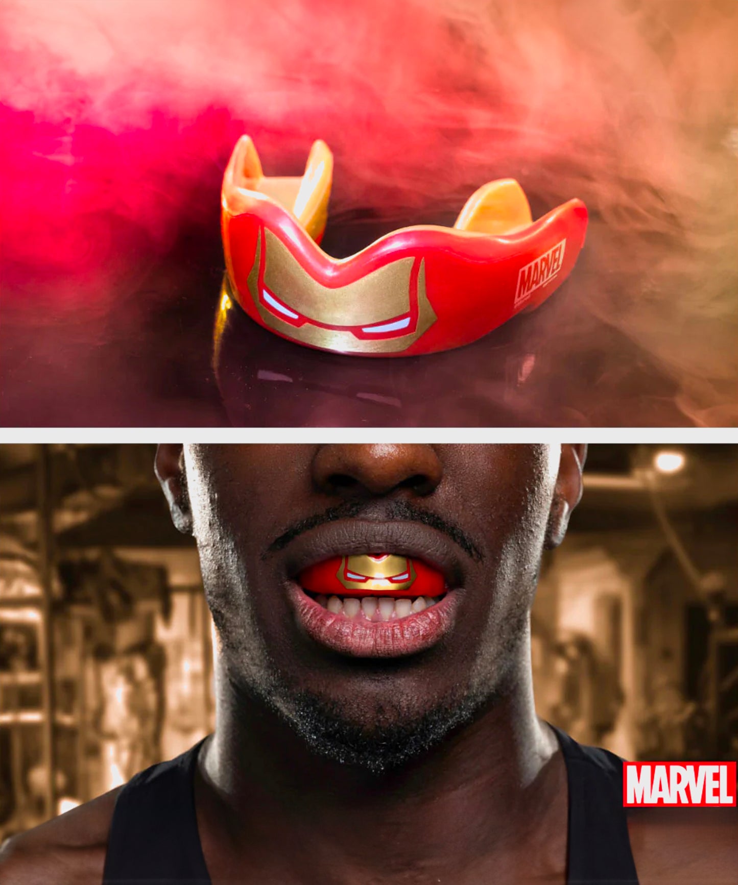 Safejawz Marvel Paradenti – Iron-Man – Rosso