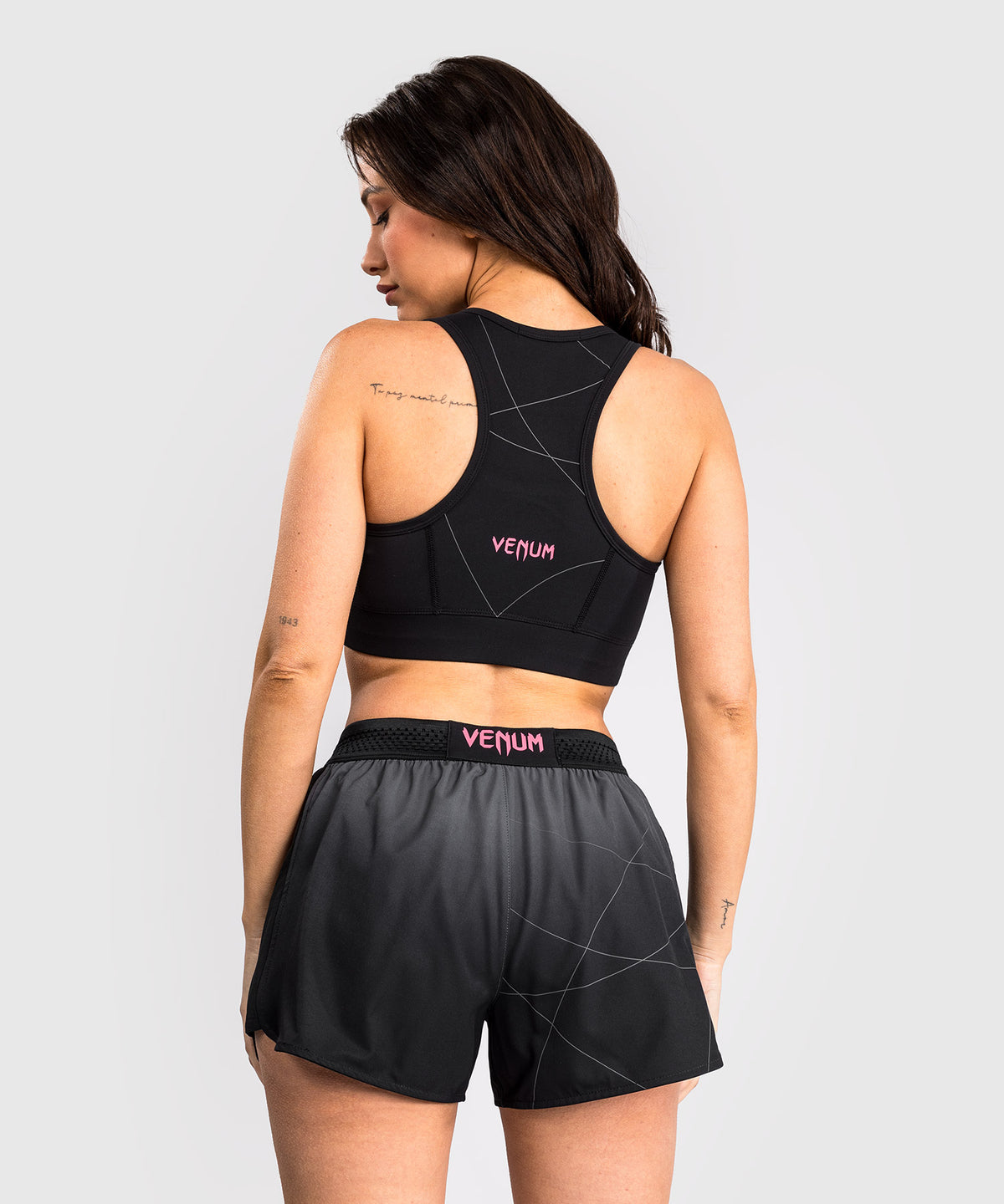 Venum Tactical XT Sports bra - Black/Storm Grey