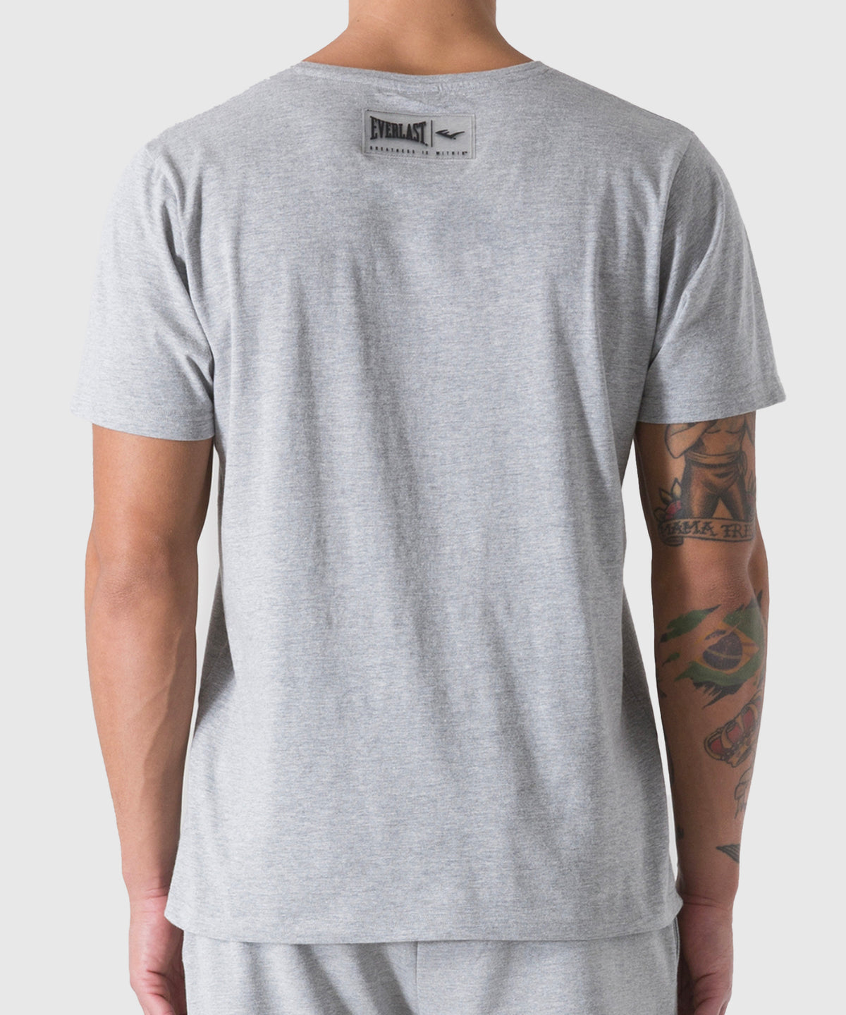 Everlast Regular Square T-shirt - Grigio Melange