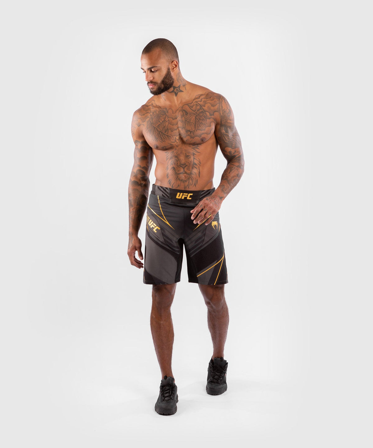 Fightshort Homme UFC Venum Authentic Fight Night - Coupe Longue - Champion