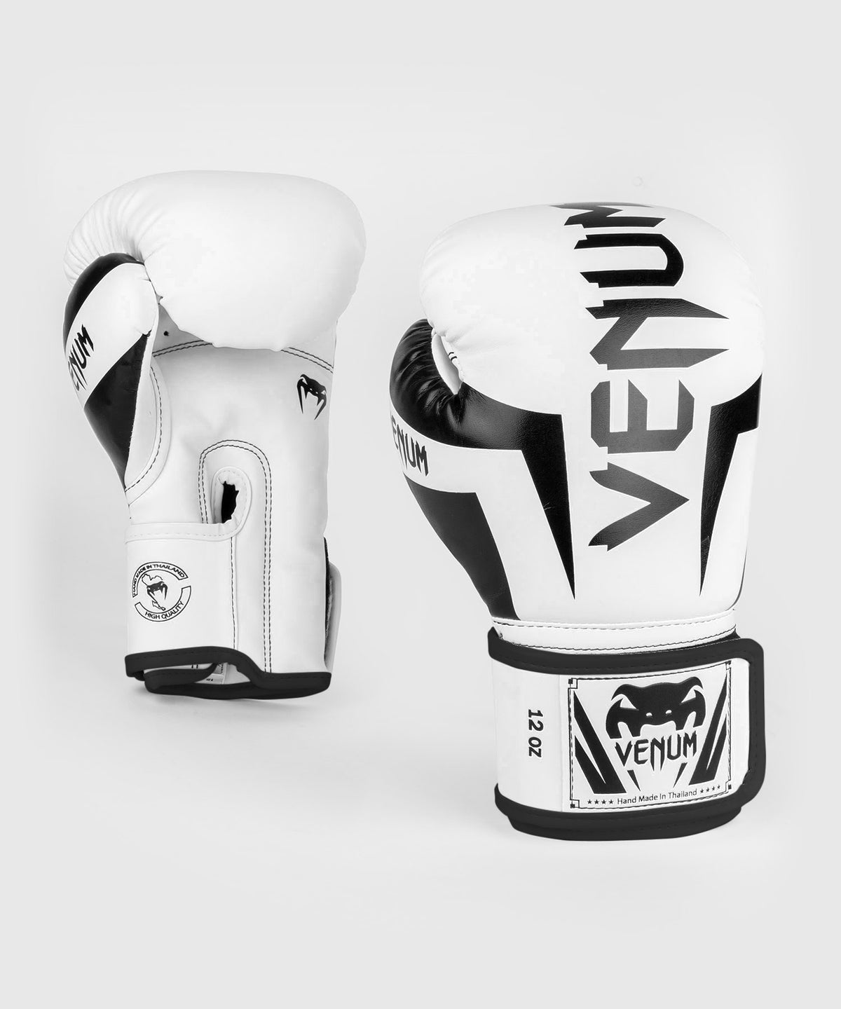 Gants de Boxe Venum Elite - Blanc/noir