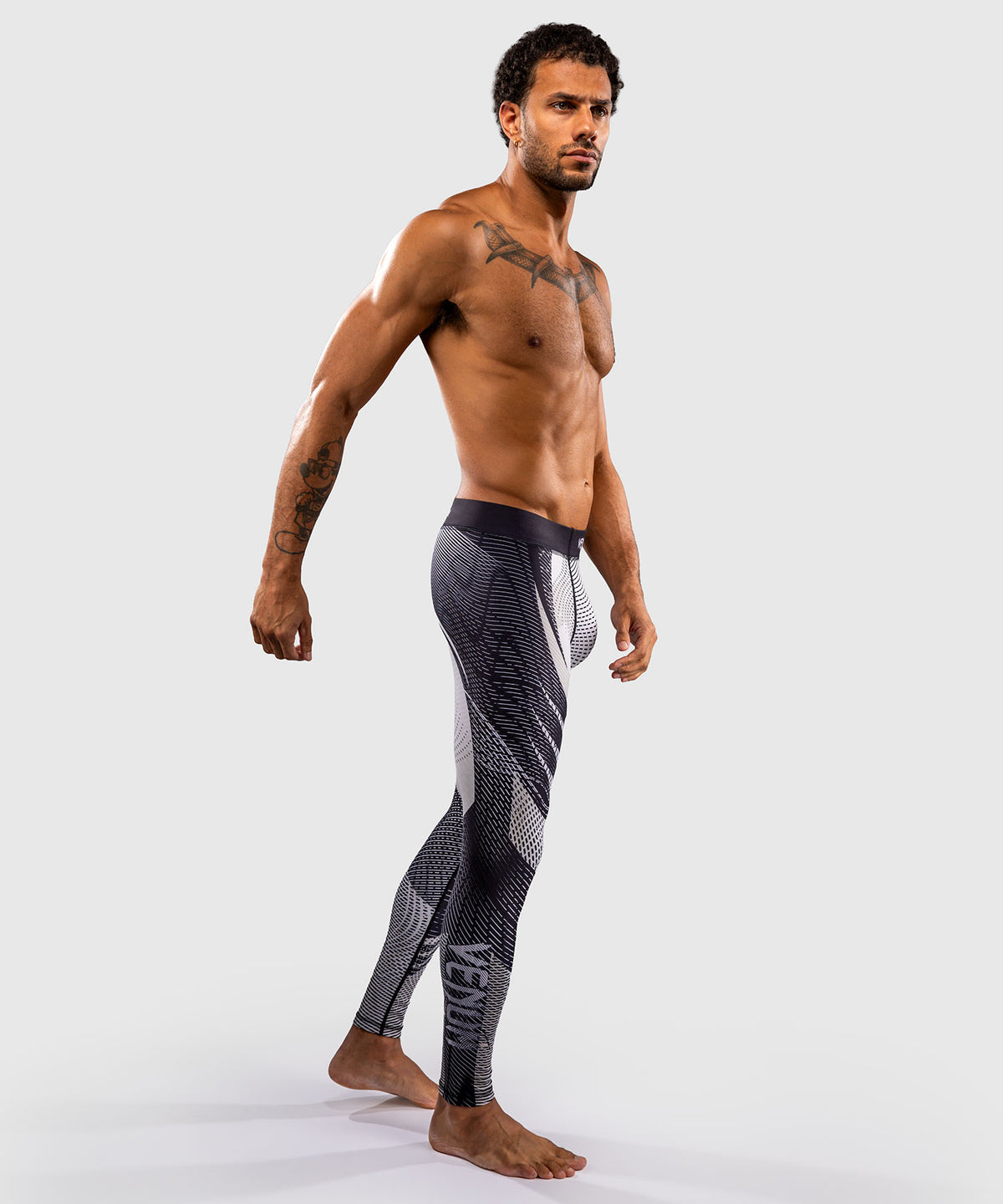 Venum Galactic 3.0 Spats - Bianco Sporco/Nero