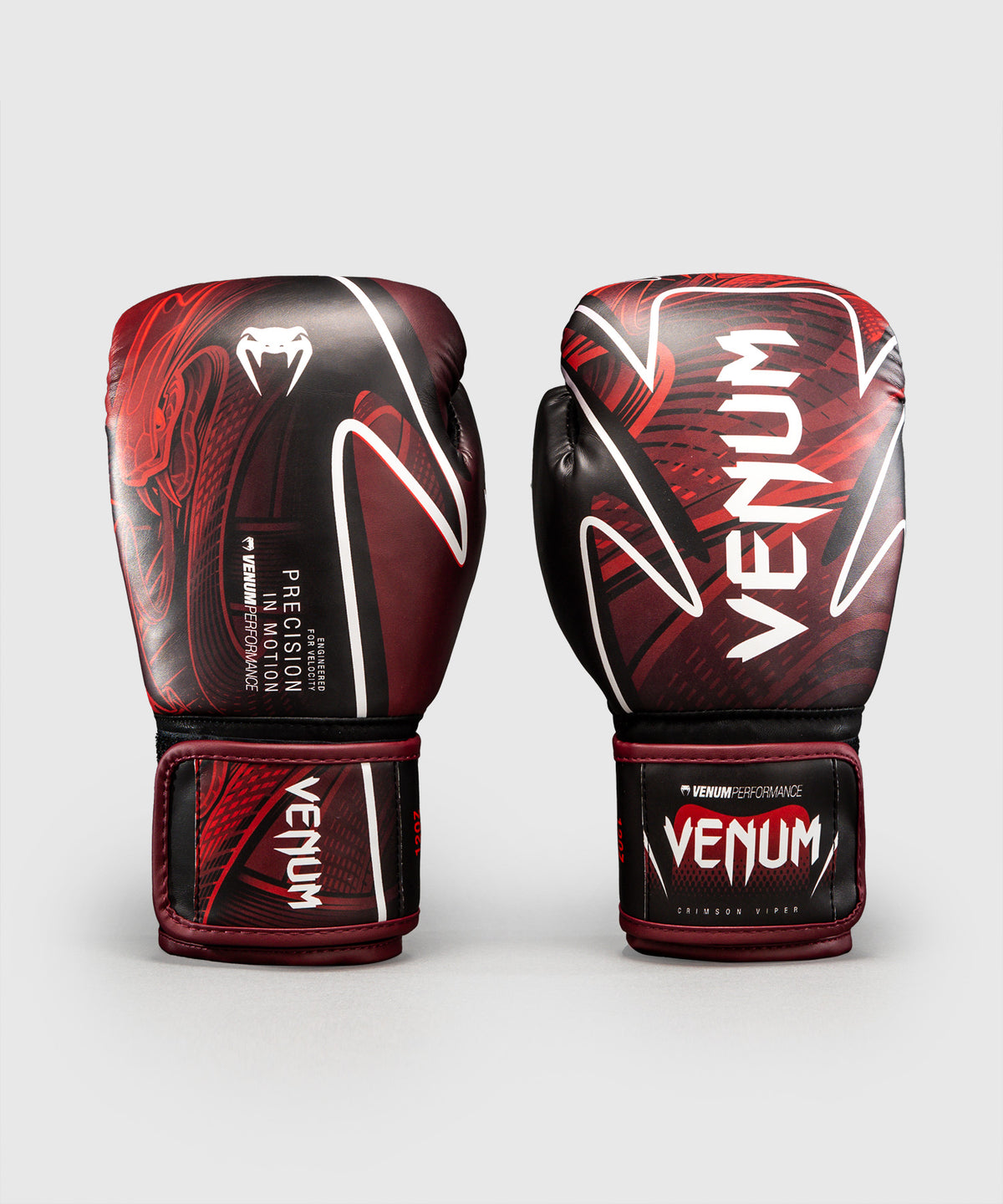 Venum Crimson Viper 2.0 Impact Guantoni da boxe - Nero/Rosso