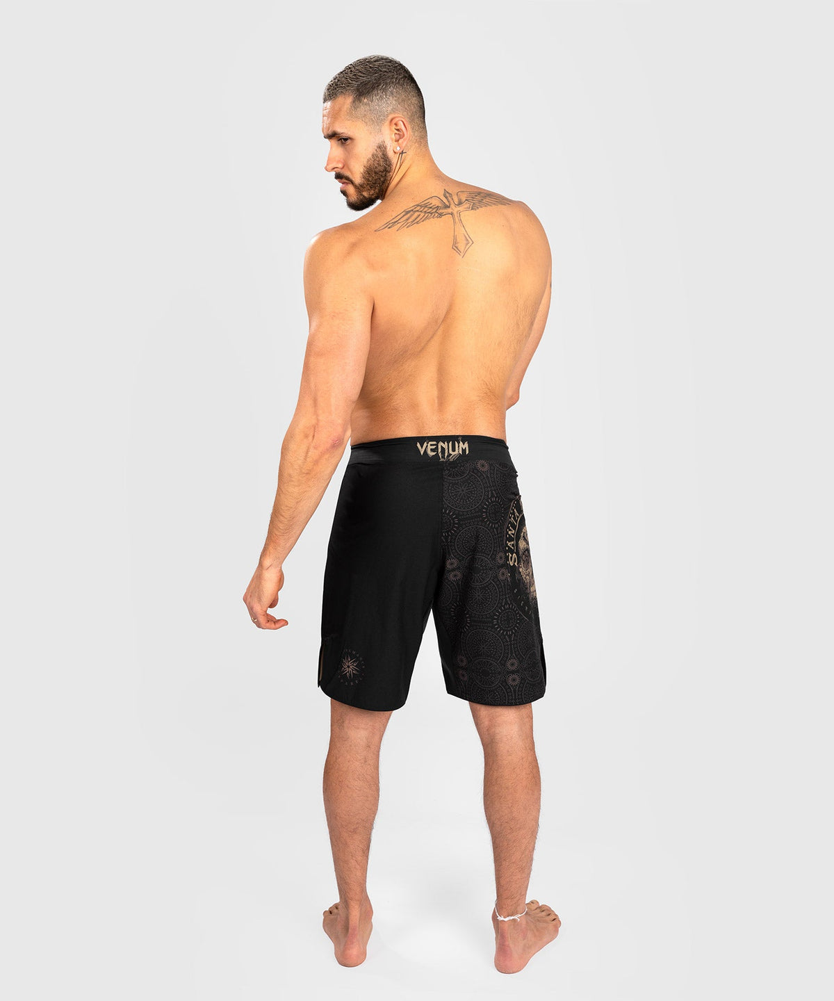 Venum Santa Muerte Dark Side Fightshort - Schwarz/Braun
