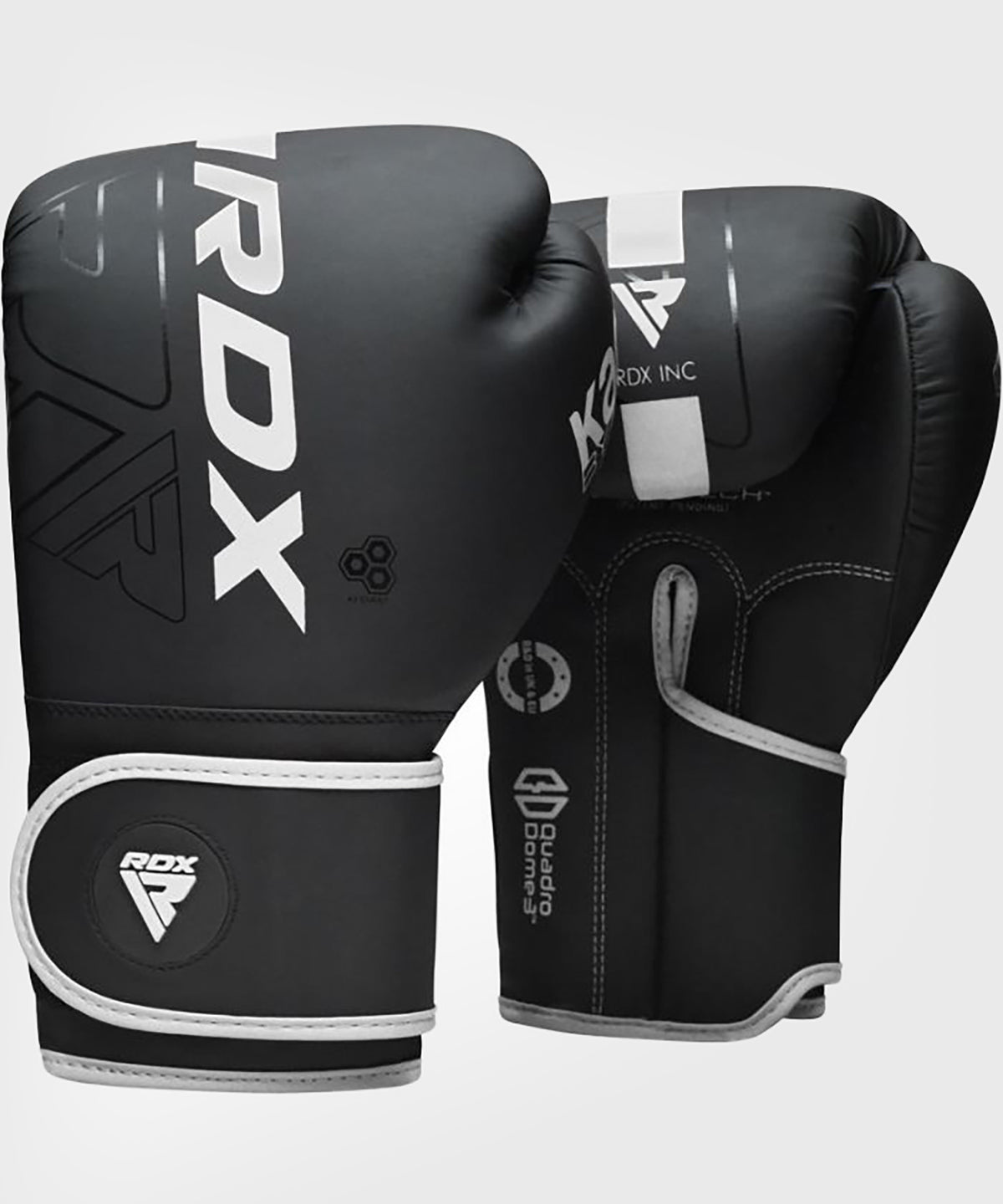 RDX F6 Kara Boxing Gloves - Black/White