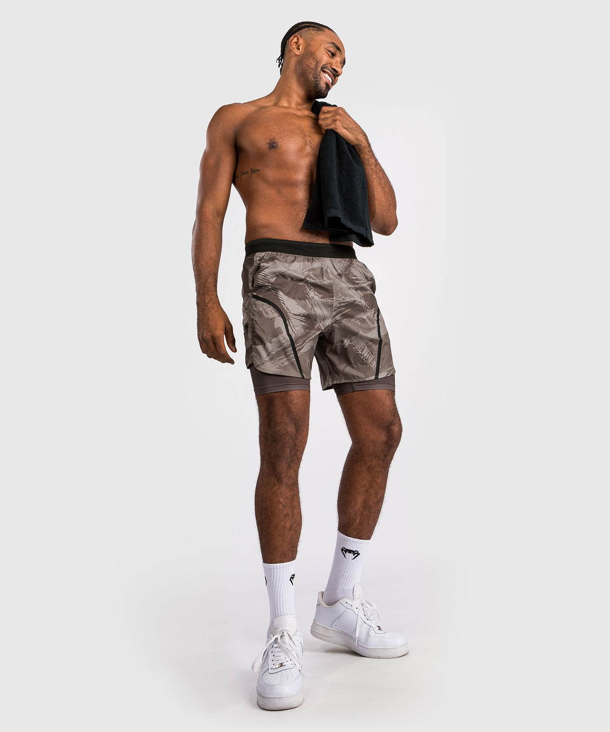 Venum Electron 3.0 training shorts - Sand
