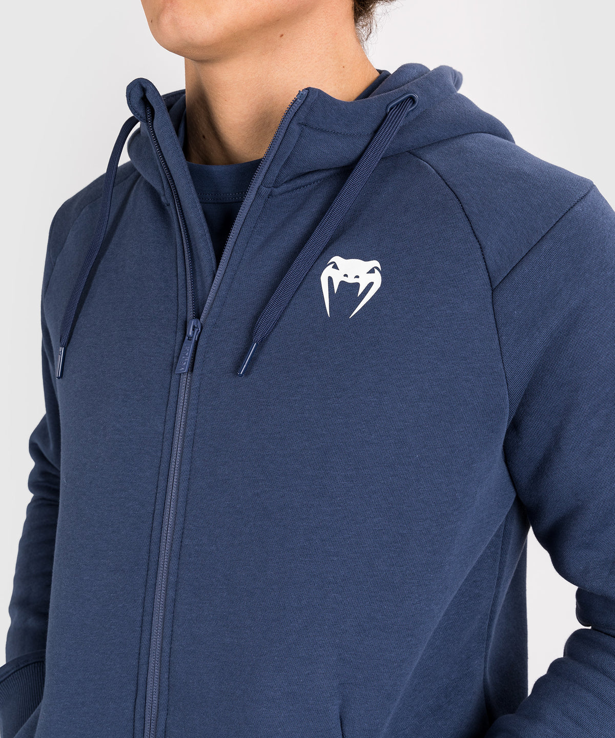 Venum Strikeland Kapuzenpullover mit Reißverschluss - Marineblau
