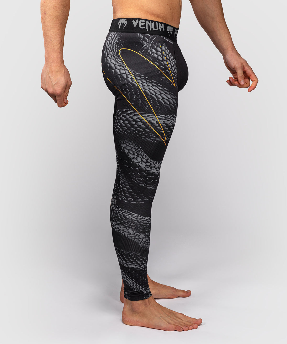 Pantalon de compression Venum Matupa - Noir/Gris/Or