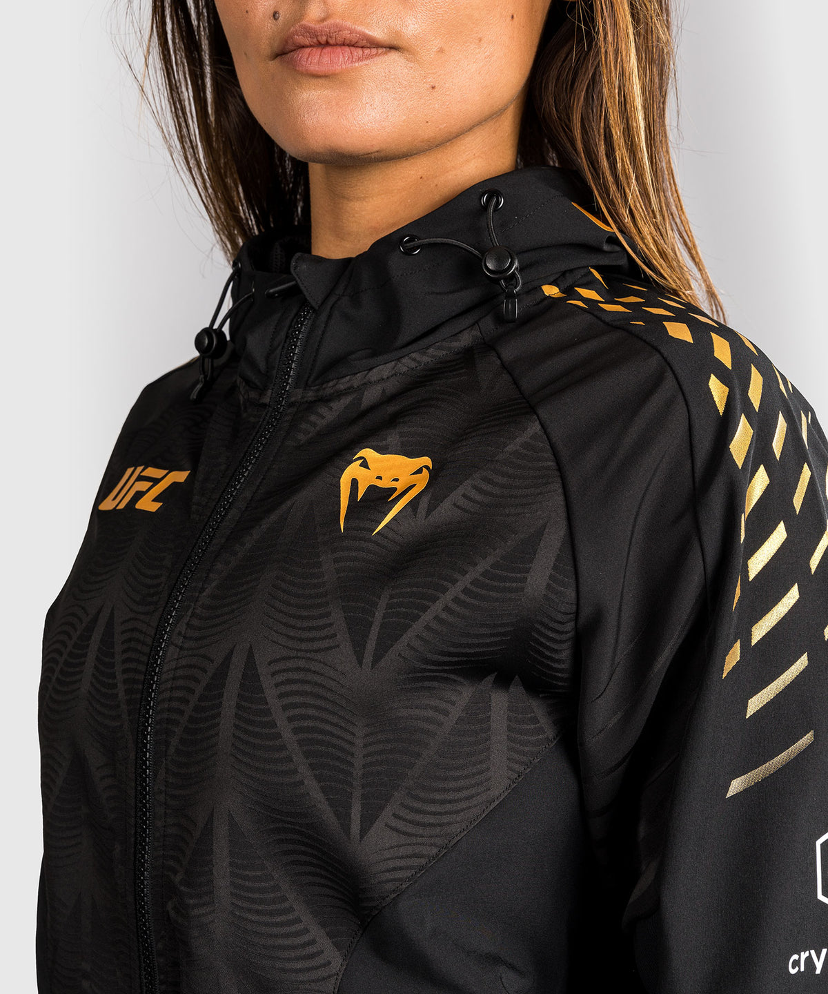 UFC Zenith by Venum Authentic Fight Night Kapuzenjacke Damen - Champion