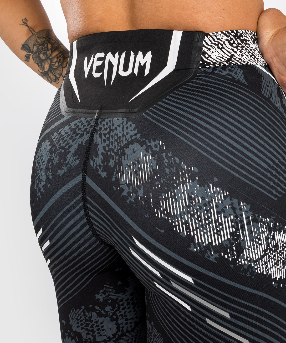 UFC Adrenaline by Venum Authentic Fight Night Pantaloncini Vale Tudo da Donna - Vestibilità Lunga - Nero
